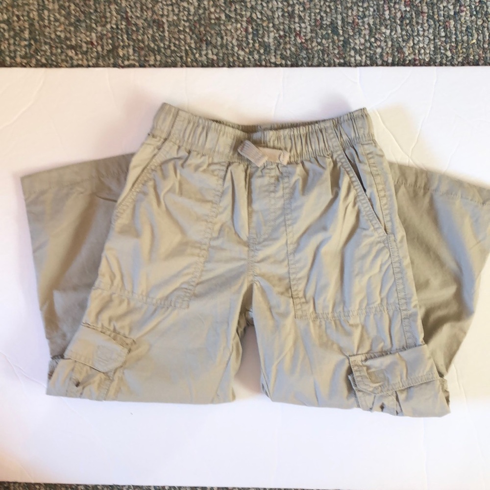 NWT Crazy 8 lined tan cargo pants size 5